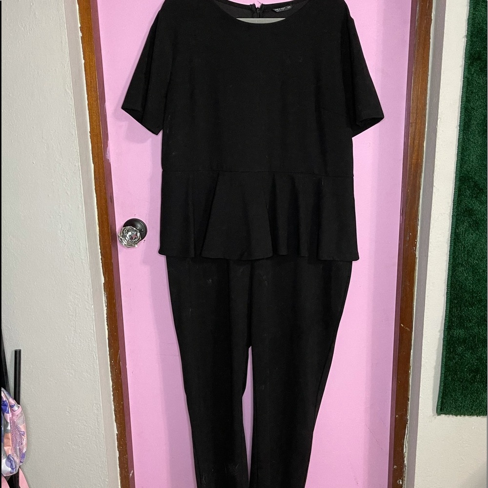 Peplum Jumpsuit